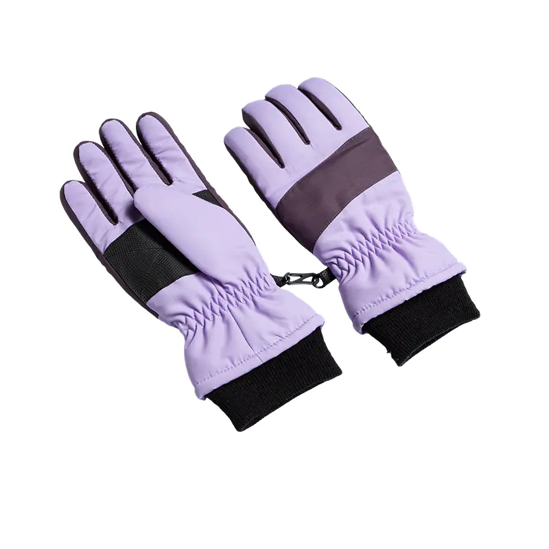Sarung Tangan Ski Blok Warna Anak